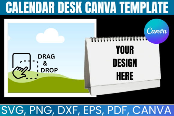 Calendar Desk Canva Template