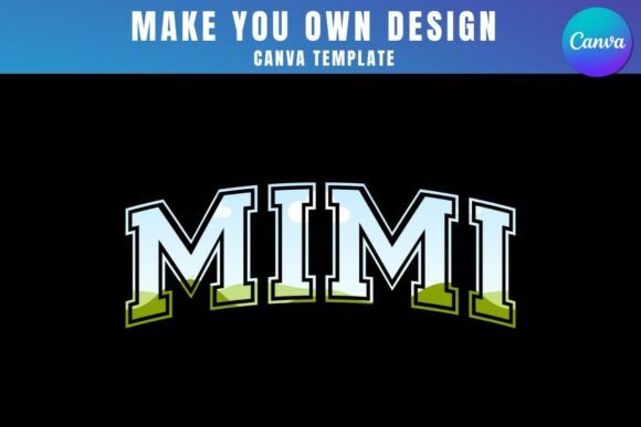 Mimi Canva Frame Template Design: Graphics for Real Canva Publishing